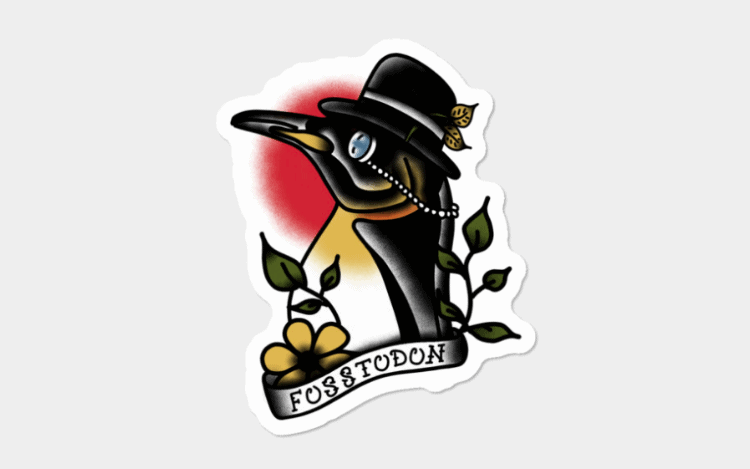 Penguin Sticker